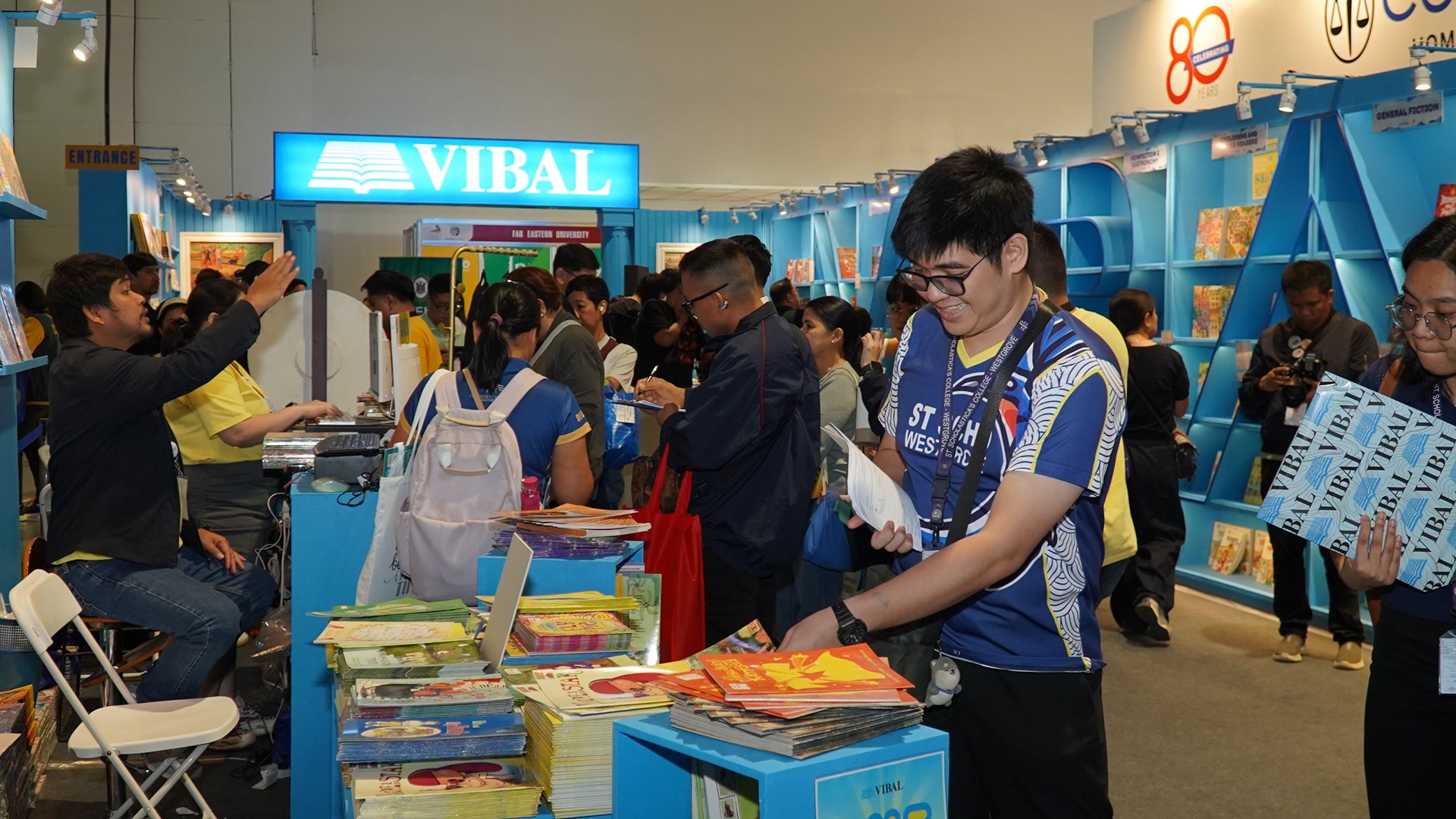 Vibal showcases rich diversity of books at the Manila International Book Fair 2025